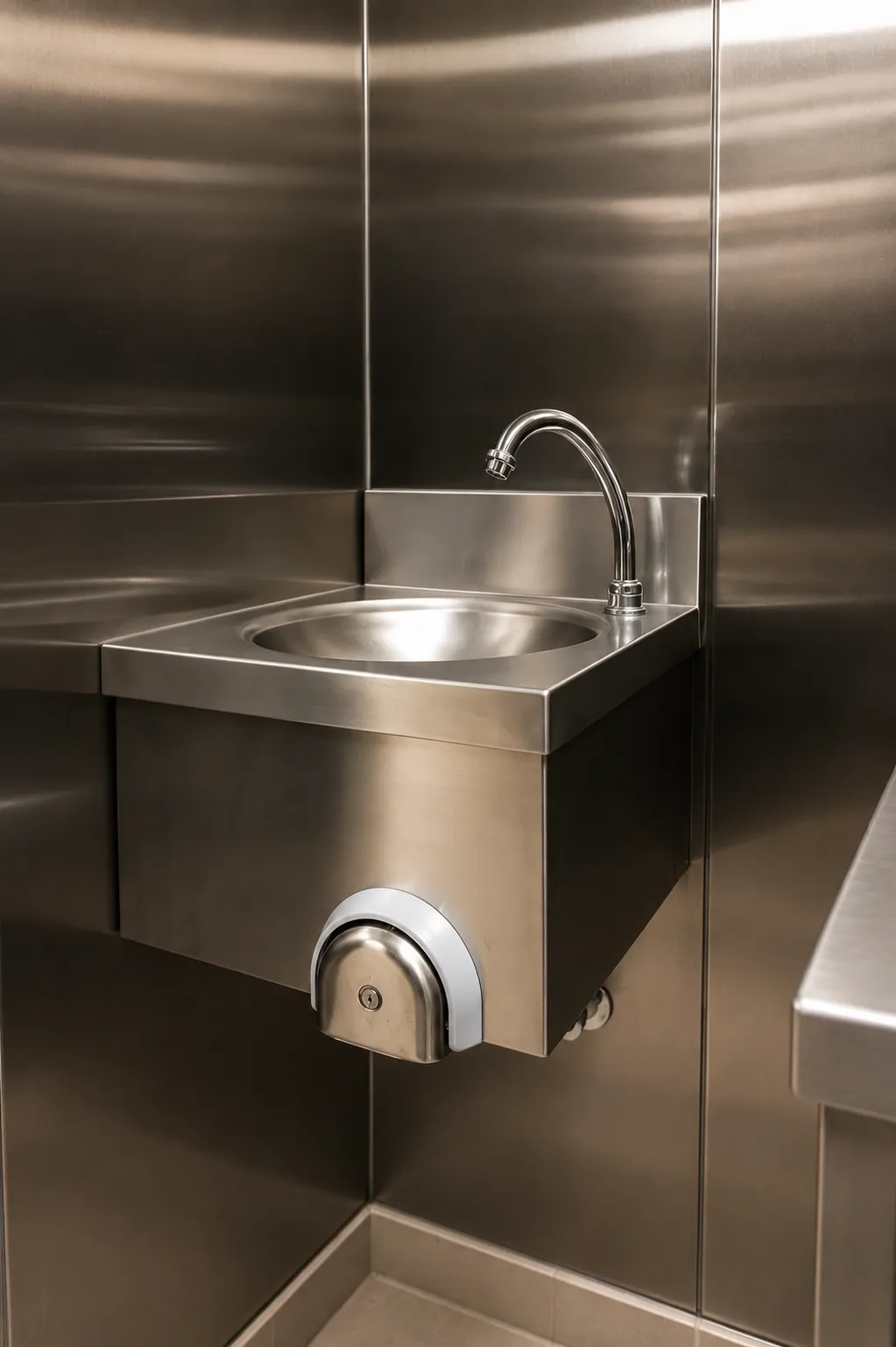 Royal Express DIP facility — Hands-Free Wash Basin