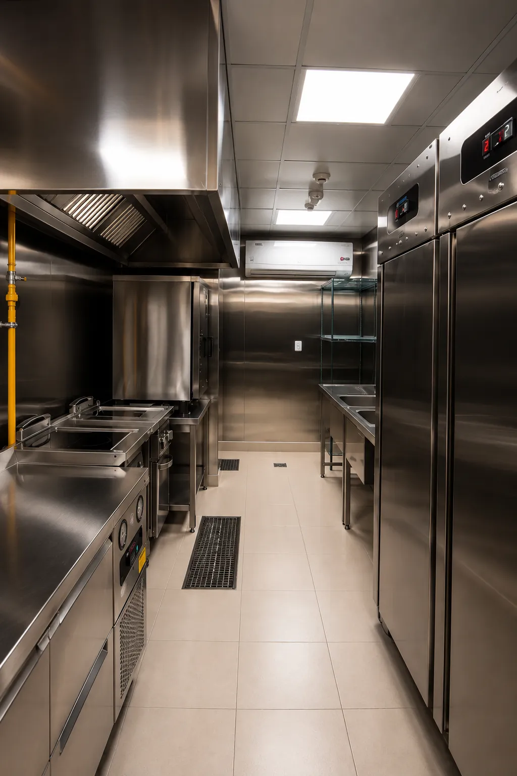 Royal Express DIP facility — Cookline · Service Corridor